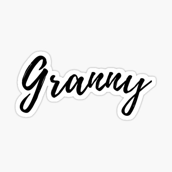 Granny Sticker