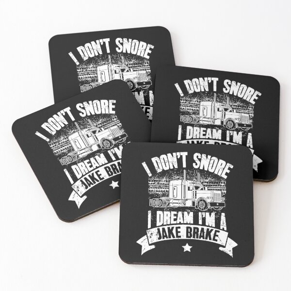 Item preview, I dont snore I dream Im a jake breake - truck driver designed and sold by Captain Mood.