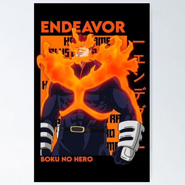 Endeavor Tank Tops Vest Bnha Mha Endeavor Enji Todoroki Endeavour Fire  Manga Academy Boku No Boku No Hero Academia Anime