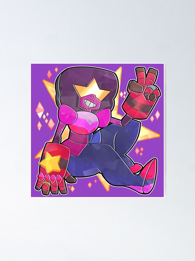 Garnet From Steven Universe Poster By Niftjie Redbubble 6393