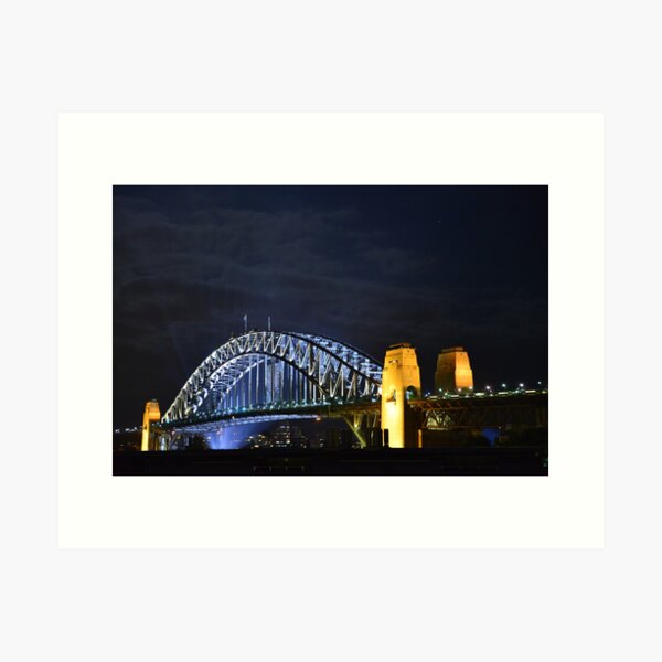 Item preview, Sydney Harbour Lights designed and sold by gardenofbeeden.