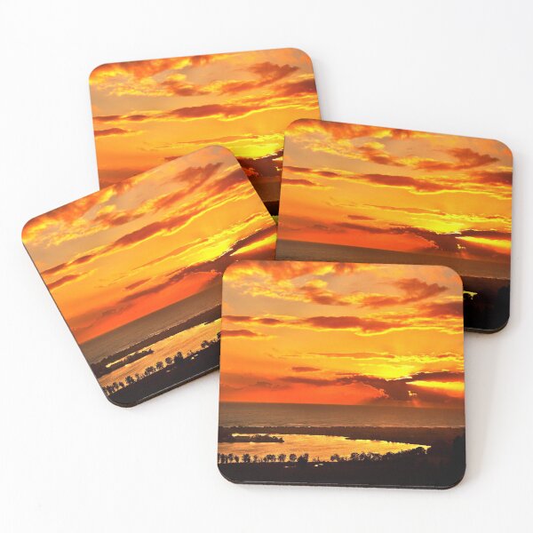 Item preview, Sunset at Kaiafas lake designed and sold by Hercules Milas.