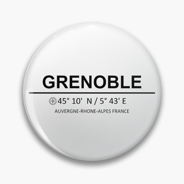 Item preview, Grenoble Coordinates designed and sold by ElsmanDesign.