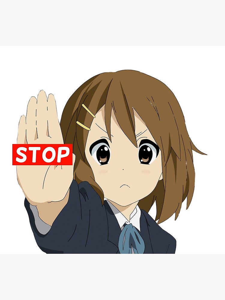 Yui Hirasawa stop K-On! | Postcard