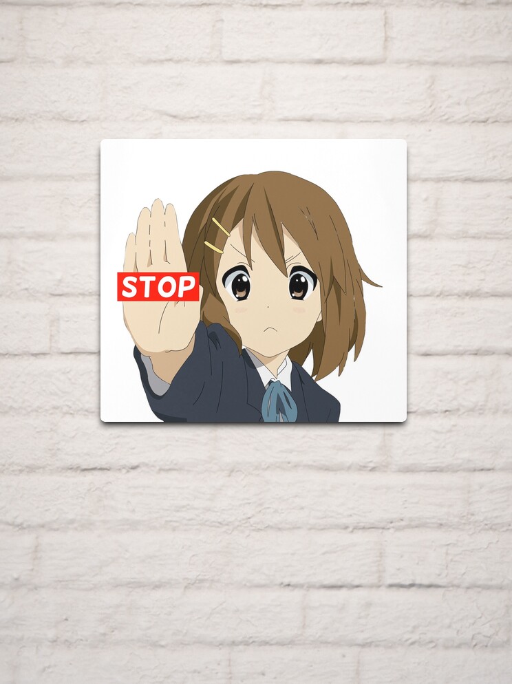 Yui Hirasawa stop K-On! | Postcard