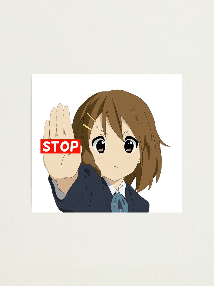 Yui Hirasawa stop K-On! | Postcard