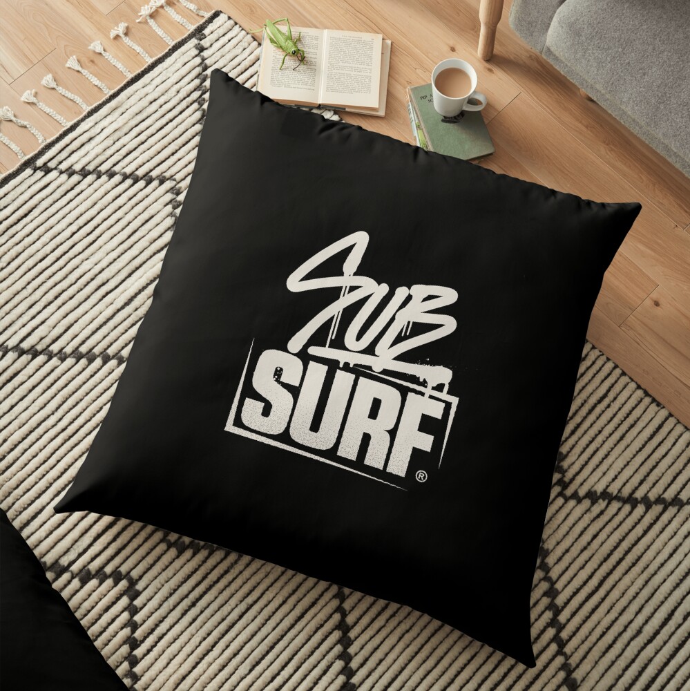 Sub Surf Logo - Subway Surfers Floor Pillow
