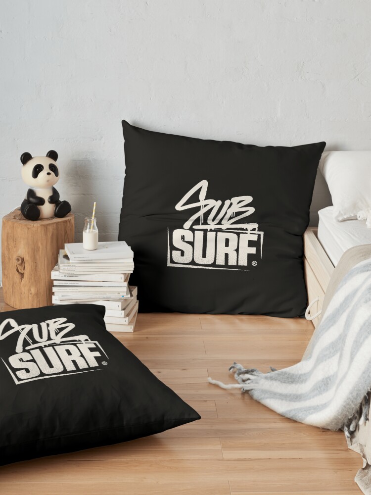 Alternate view of Sub Surf Logo - Subway Surfers Floor Pillow