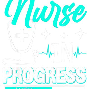  Nurse In Progress T Shirt Nursing Student Future Nurse Life T- Shirt : Clothing, Shoes & Jewelry