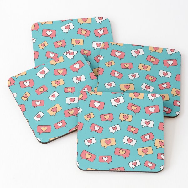 Item preview, Cute Heart Bubble Blue Baby Pattern designed and sold by acherriemae.