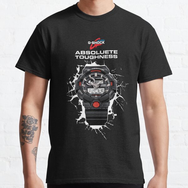 G Shock Toughness T Shirt By Aimeyusoff Redbubble