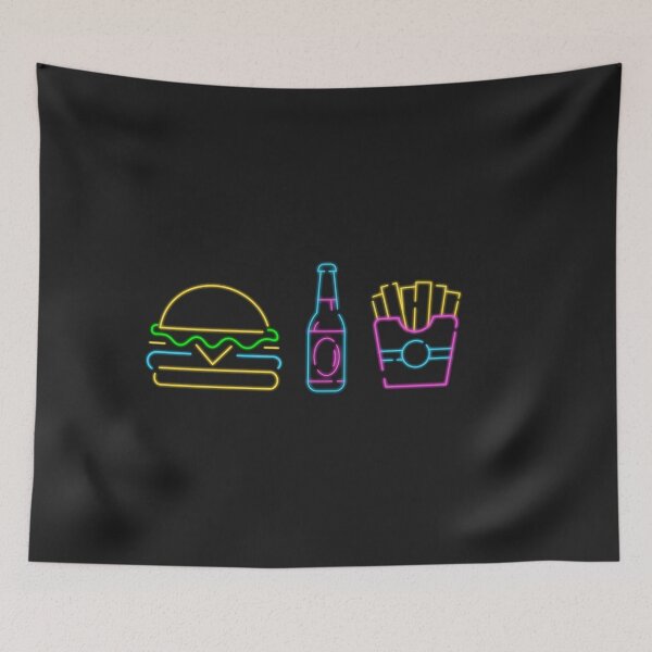 Item preview, Burger & Fries designed and sold by Yekaior.