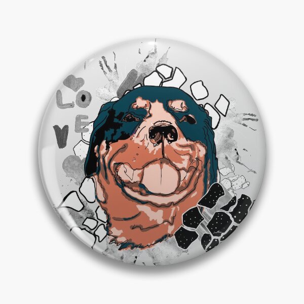 Item preview, rottweiler dog designed and sold by Anastasiia Yurevych.