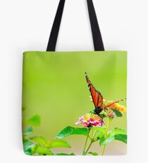 Monarch on Lantana III Tote Bag