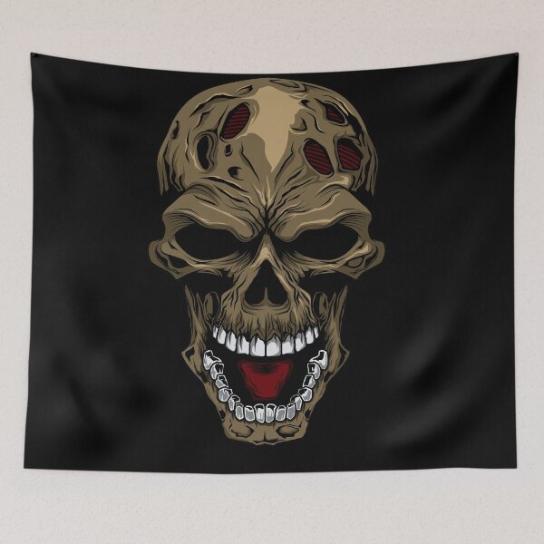 Item preview, Angry Skull Zombie for Halloween designed and sold by eskitus2020.