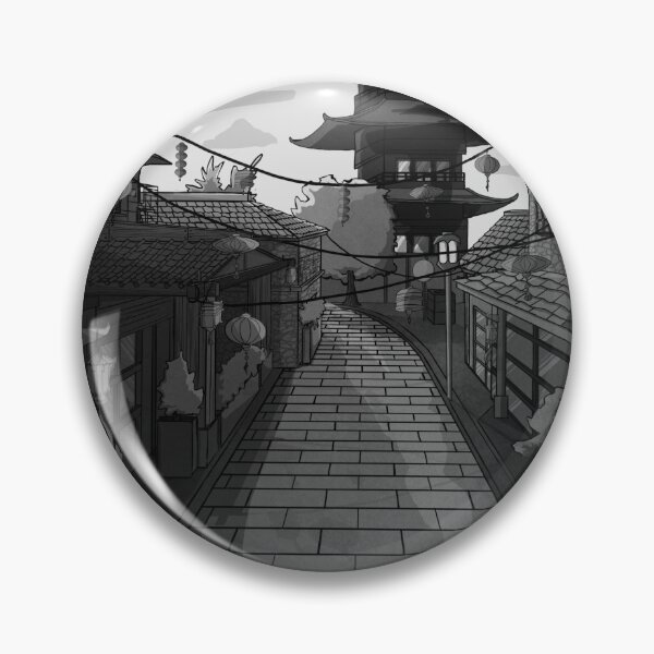 Item preview, Greyscale street Design designed and sold by AvCoArt.