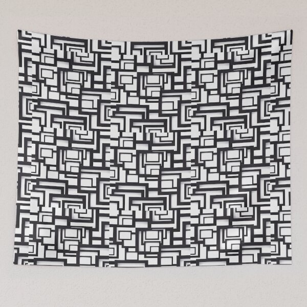 Item preview, Black squares pattern designed and sold by JohnyDas.
