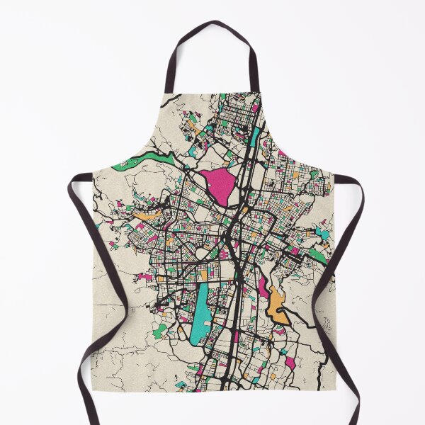 Item preview, Medellin, Colombia Street Map designed and sold by A Deniz Akerman.