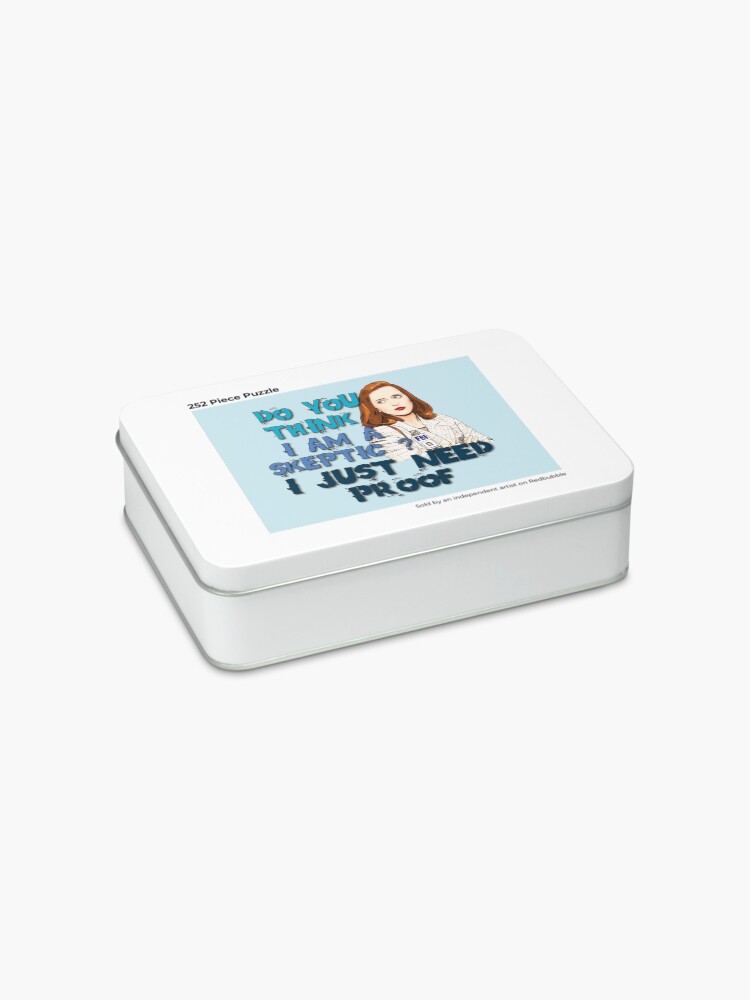 Alternate view of X Files Do you think I am a skeptic? Jigsaw Puzzle