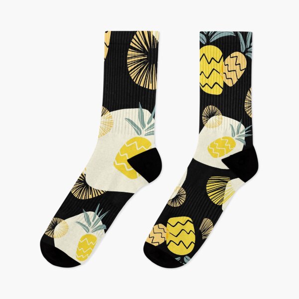 Item preview, Yellow Pineapple Pattern designed and sold by Marstore.