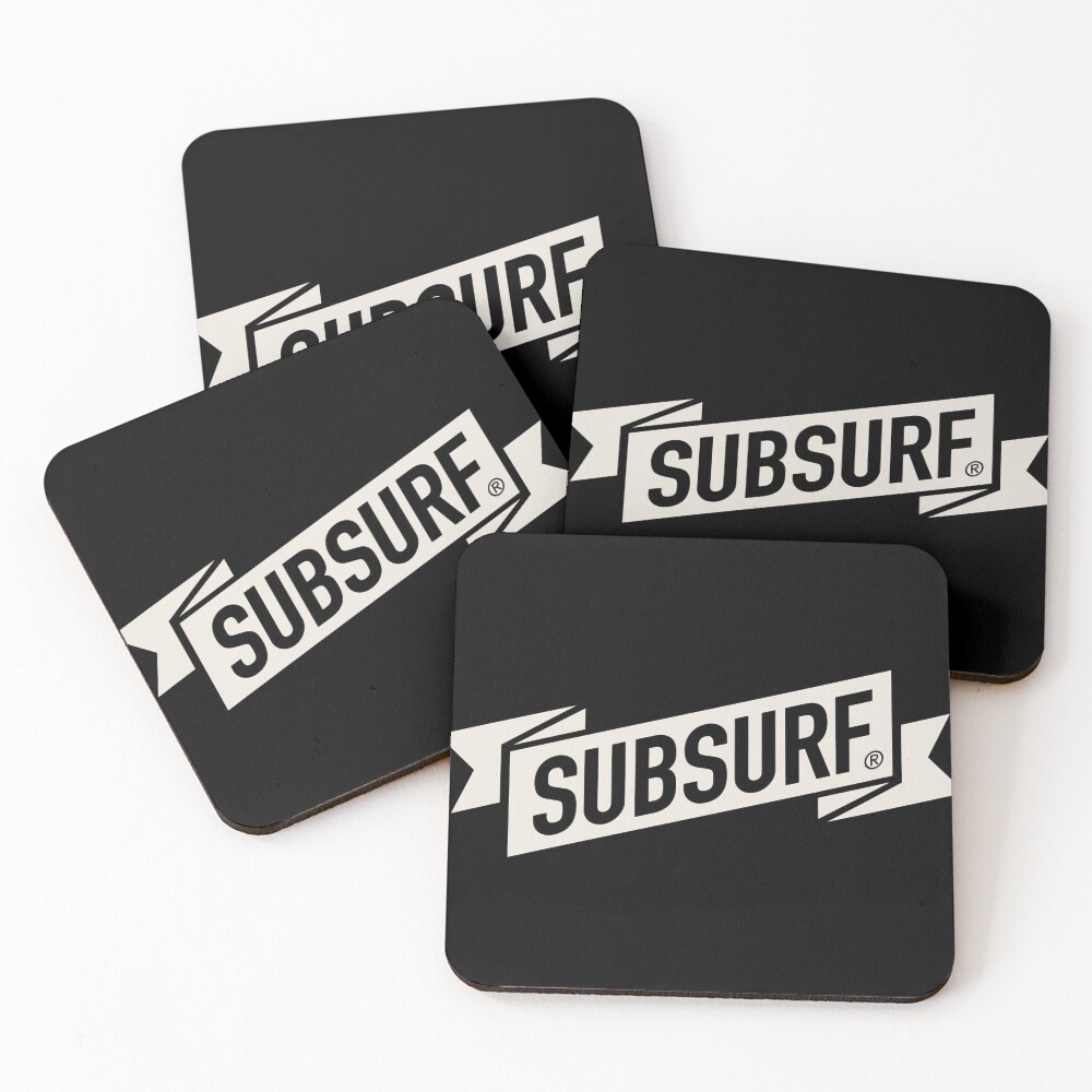 SubSurf Coasters (Set of 4)