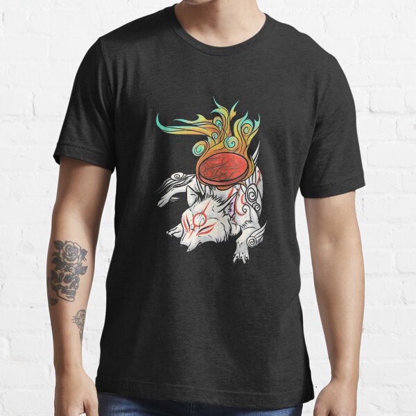 Okami - Amaterasu descansa Camiseta esencial