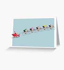 The Christmas Peloton Greeting Card