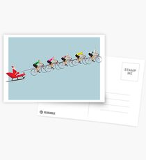 The Christmas Peloton Postcards