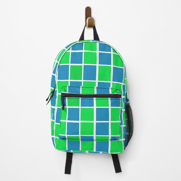 Item preview, green blue square designed and sold by miaterinka.