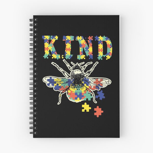 Item preview, Bee Kind Beautiful Autism Awareness Gift gift design Puzzle design designed and sold by Lisbob.