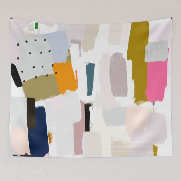 Item preview, Festival // Abstract Modern Art Print designed and sold by fossdesign.