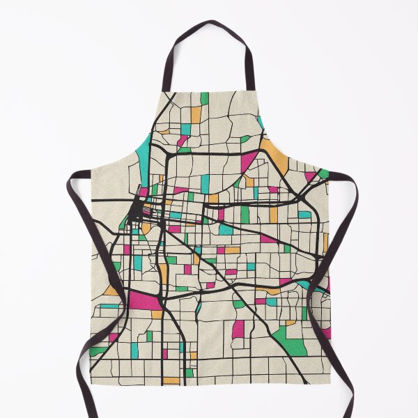 Item preview, Memphis, Tennessee Street Map designed and sold by A Deniz Akerman.