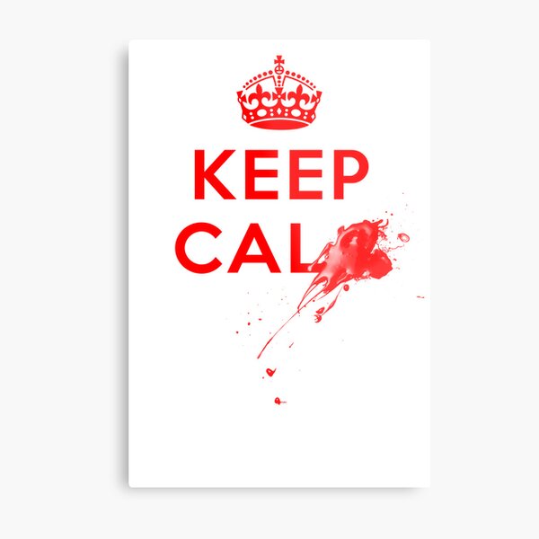 Vista previa del artículo con la obra «Don't Keep Calm!», diseñado y vendido por Giftosaur.