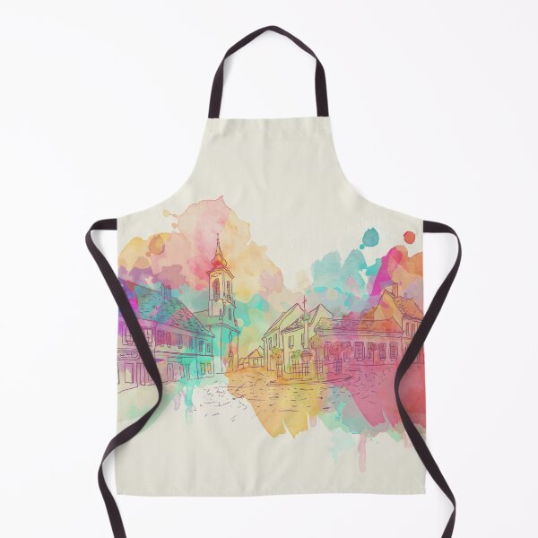 Item preview, Watercolor Hand draw building designed and sold by della95.
