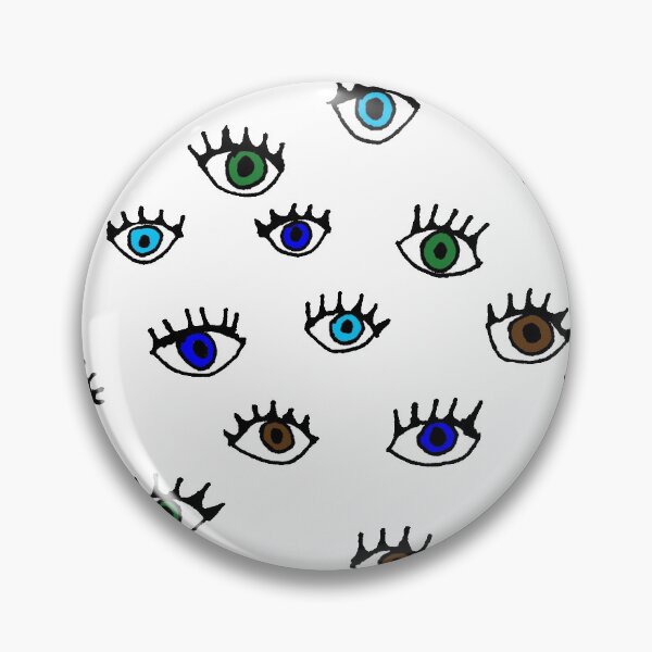 Item preview, Eyeball doodles (color) designed and sold by RachelTintedRed.