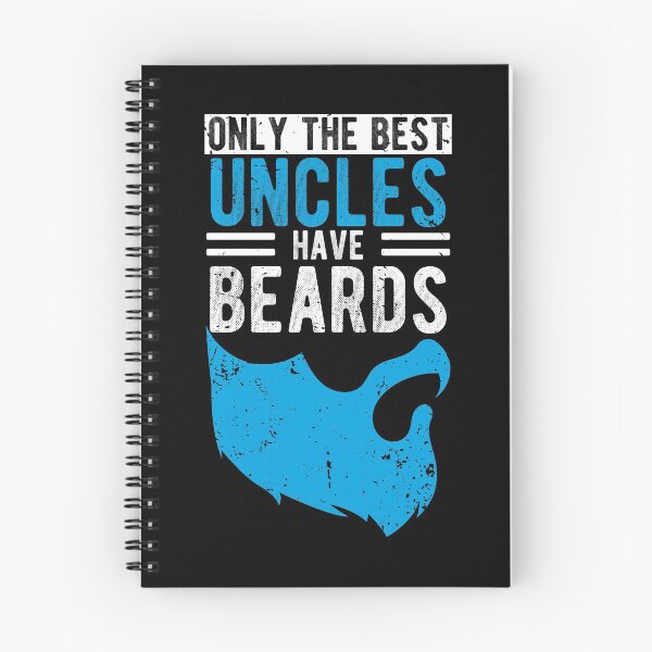 Item preview, Best Uncles Have Beards design, Uncle design, Beard gift print designed and sold by Lisbob.