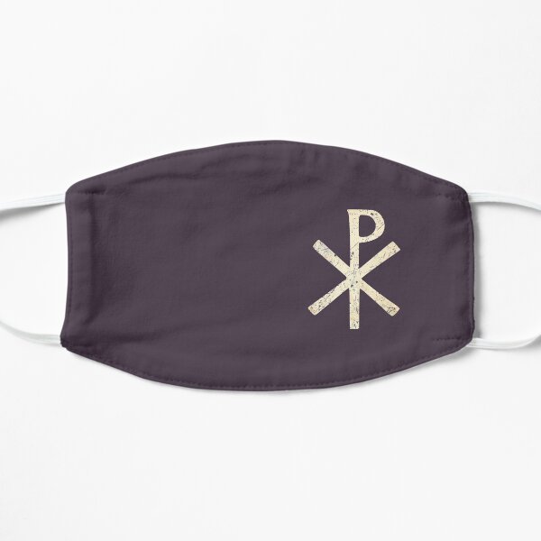 Byzantine Empire Chi Rho Flat Mask