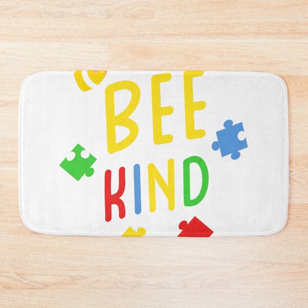 Item preview, Bee Kind Beautiful Autism Awareness Gift gift design Puzzle graphic designed and sold by Lisbob.