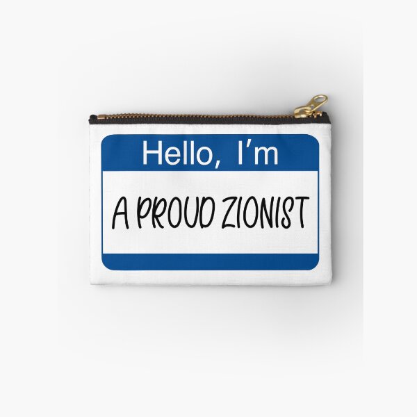 Item preview, Proud Zionist designed and sold by WithAhava.