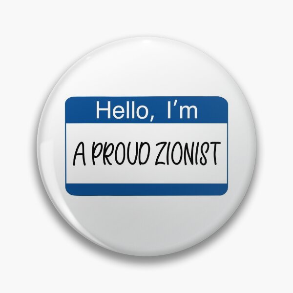 Item preview, Proud Zionist designed and sold by WithAhava.