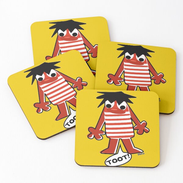 Item preview, TOOT! A Funny Retro Kitschy Farty Friend designed and sold by KimShakes.