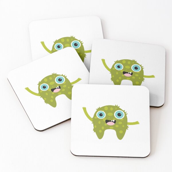 Item preview, Mr Huggies Green Polka Dotted Monster designed and sold by wildflowerperks.