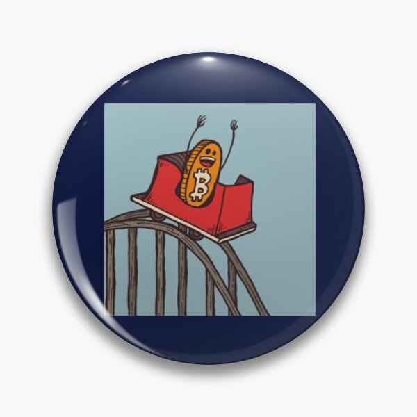 Item preview, Bitcoin Rollercoaster 2.0 designed and sold by Bouzdesigns.