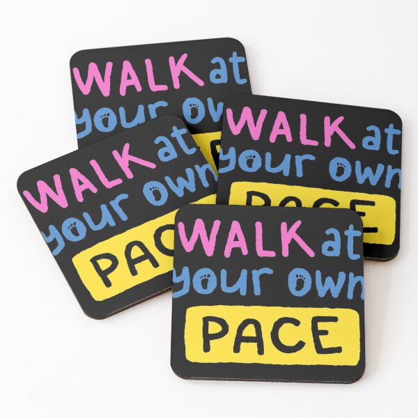 Item preview, Walk at Your own pace  Affirmation and motivation designed and sold by More than Myriad.
