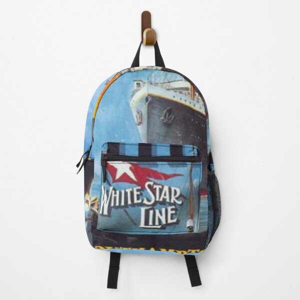 Titanic White Star Line Vintage Backpack