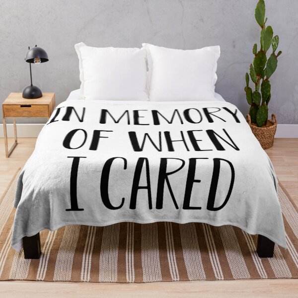 Item preview, In Memory Of When I Cared - Edition designed and sold by FoGow Store.