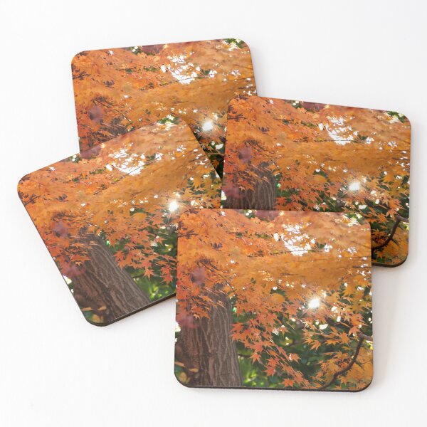 Item preview, AUTUMN FALL SPARKLE LEAVES | Nature Photo designed and sold by PhotoStory.