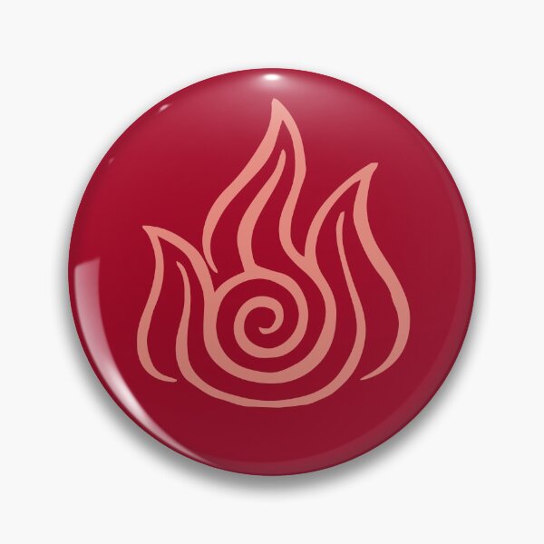 Item preview, Firebending Symbol (light) designed and sold by hopperograss.