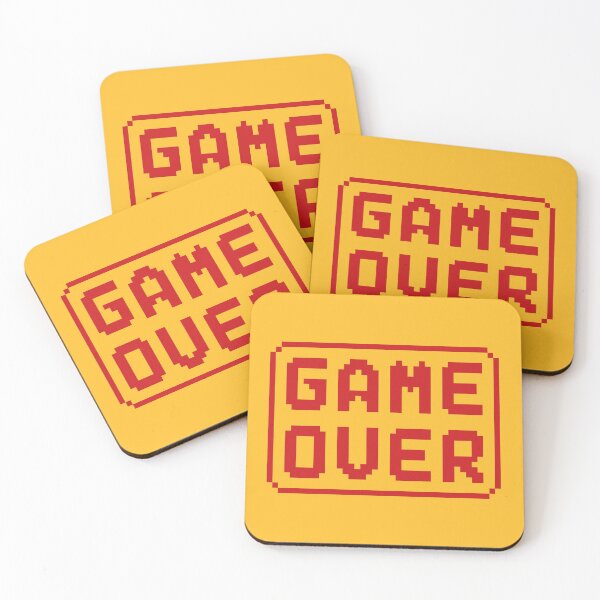 Item preview, GAME OVER designed and sold by MarcoPolok.