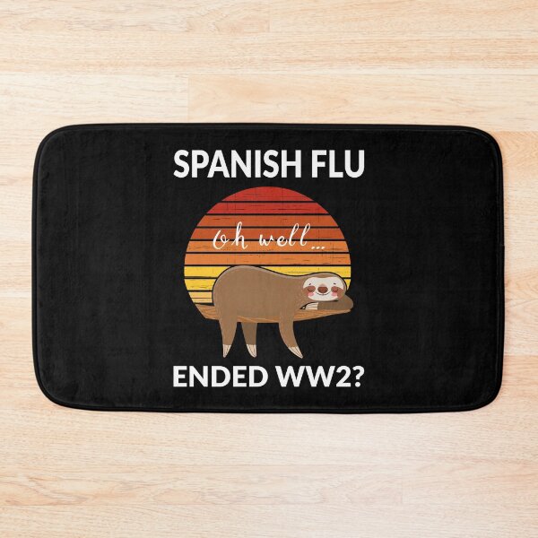 Item preview, Vintage Sloth Spanish Flu Ended World War 2  designed and sold by ojdart.